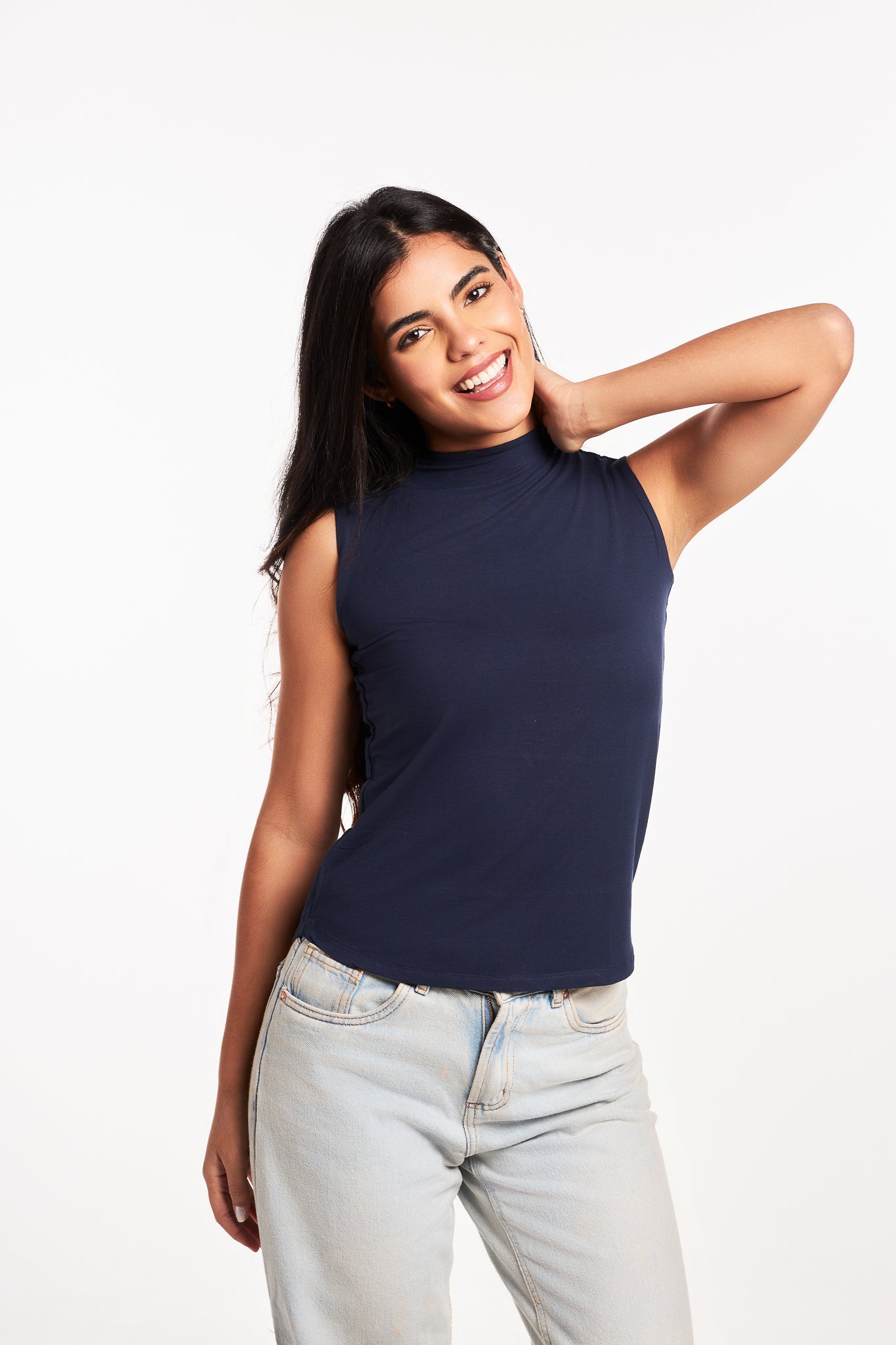 Bamboo Double Layer Sleeveless Undershirt