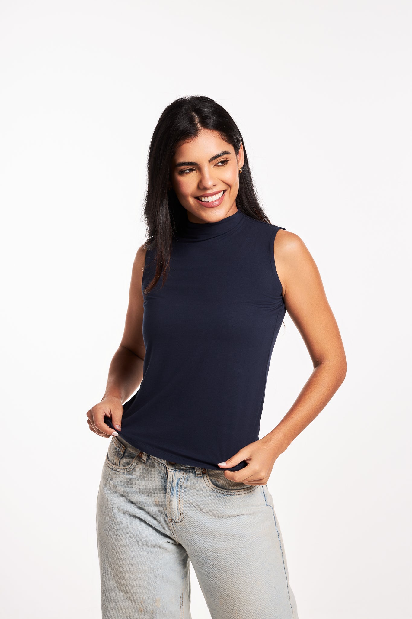 Bamboo Double Layer Sleeveless Undershirt
