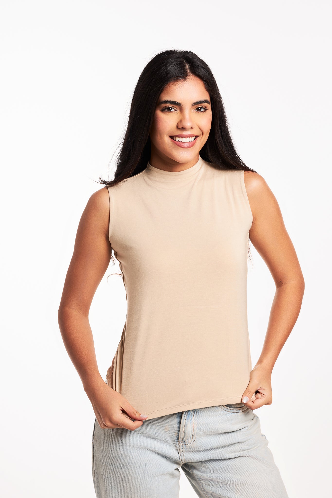 Bamboo Double Layer Sleeveless Undershirt