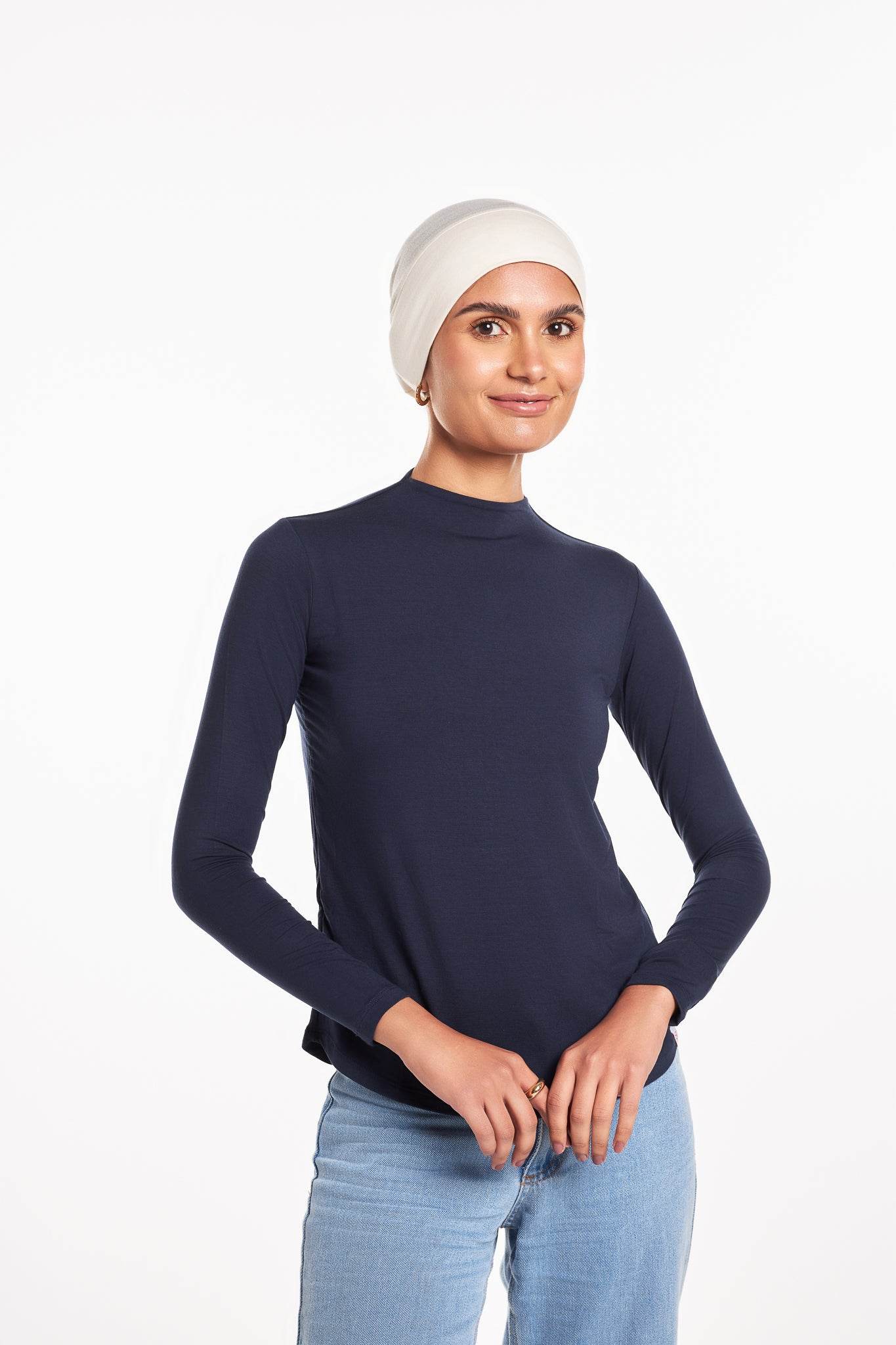 Bamboo Double Layer Long Sleeves Undershirt - Breathe