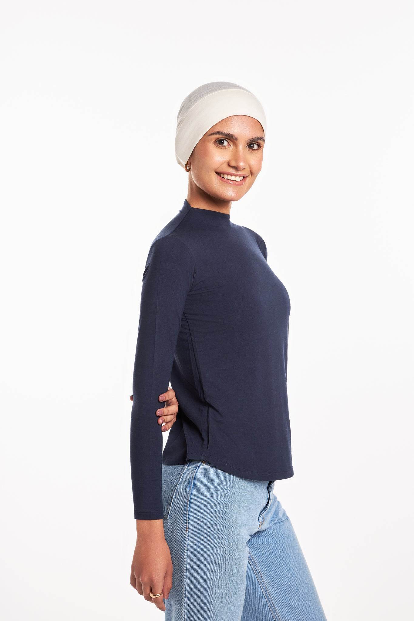 Bamboo Double Layer Long Sleeves Undershirt - Breathe