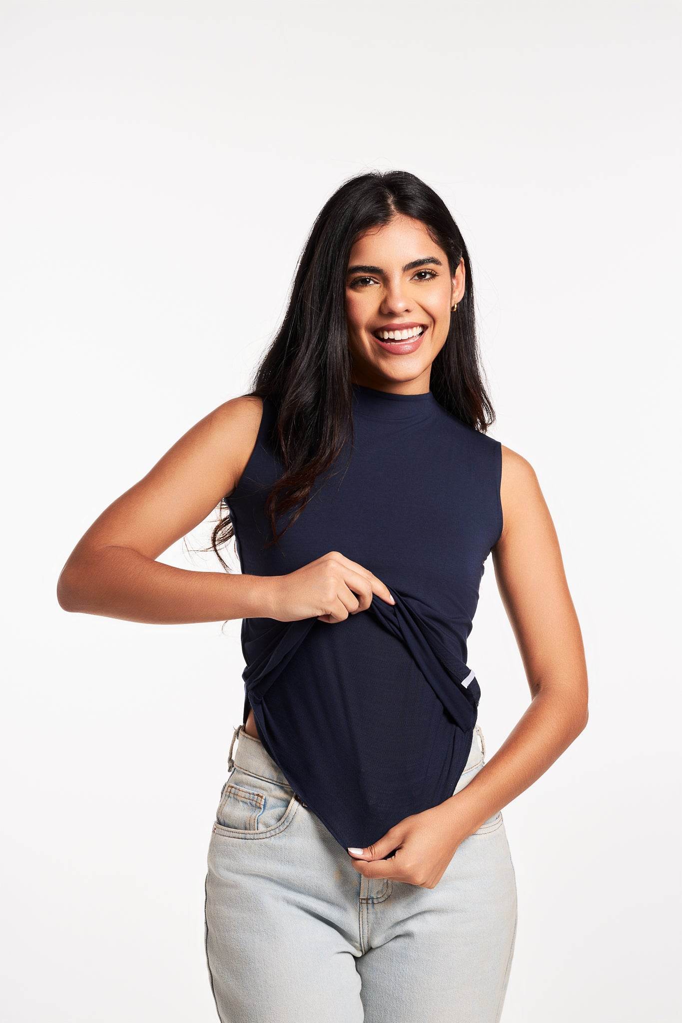 Bamboo Double Layer Sleeveless Undershirt - Breathe