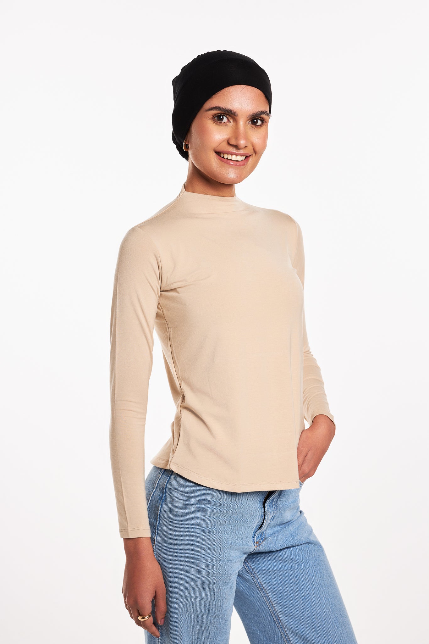 Bamboo Double Layer Long Sleeves Undershirt