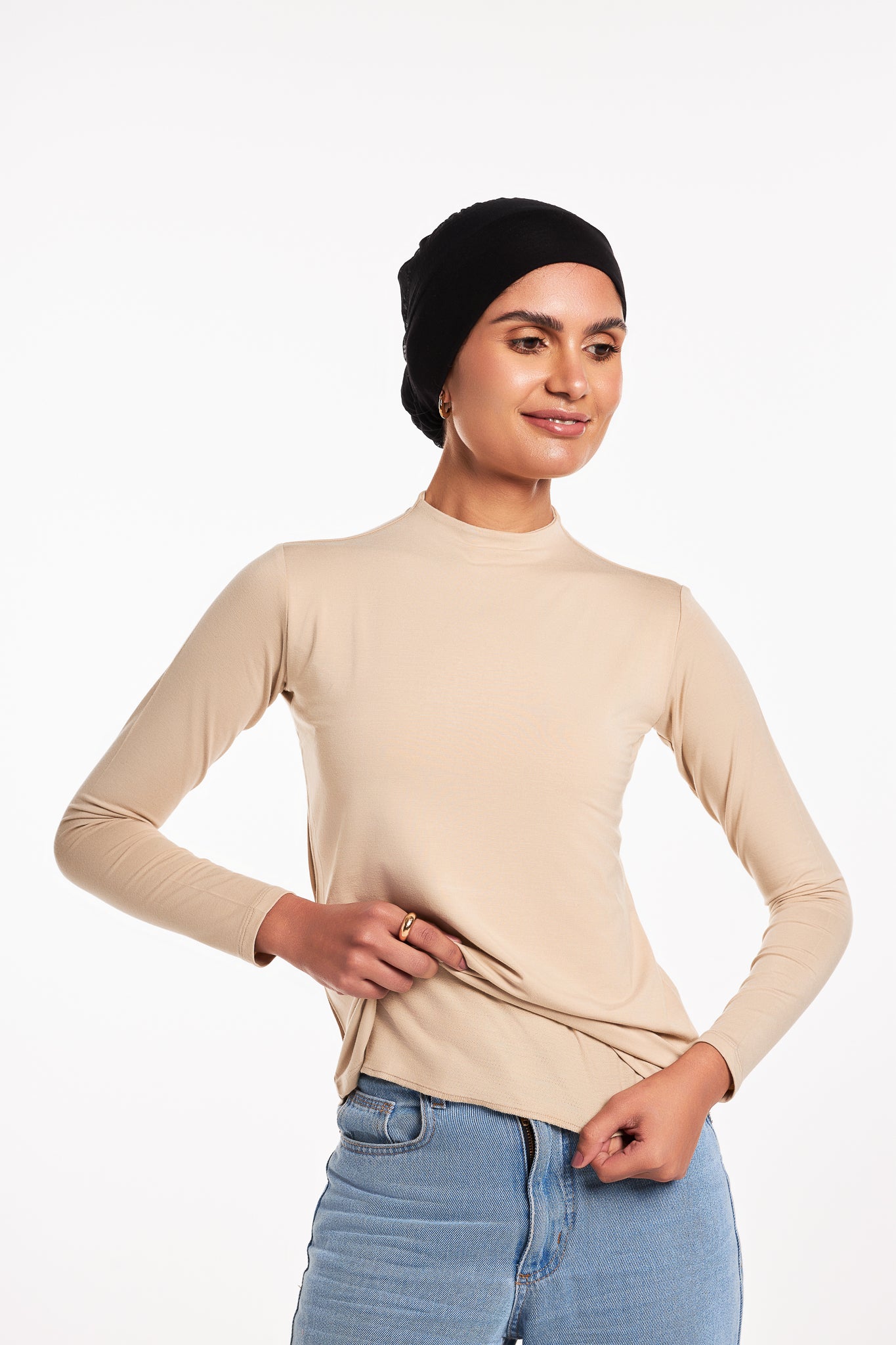 Bamboo Double Layer Long Sleeves Undershirt