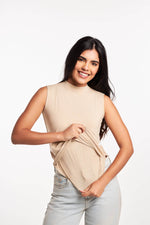 Bamboo Double Layer Sleeveless Undershirt - Breathe