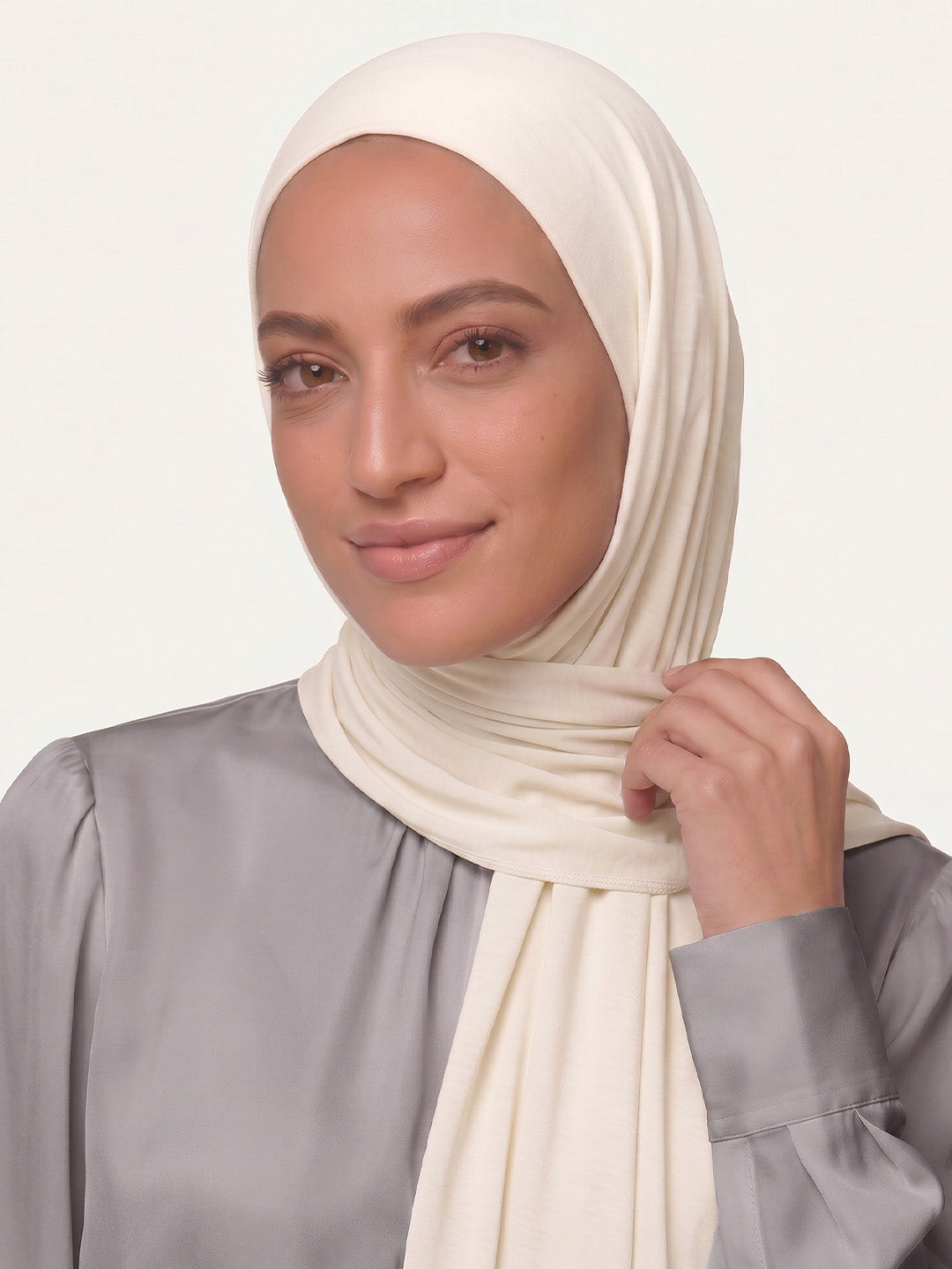 Breathe Bamboo Scarf in Off-White