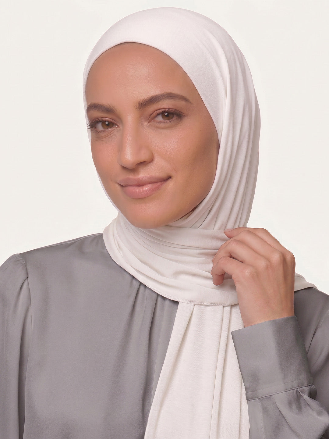 Breathe Bamboo Scarf in White