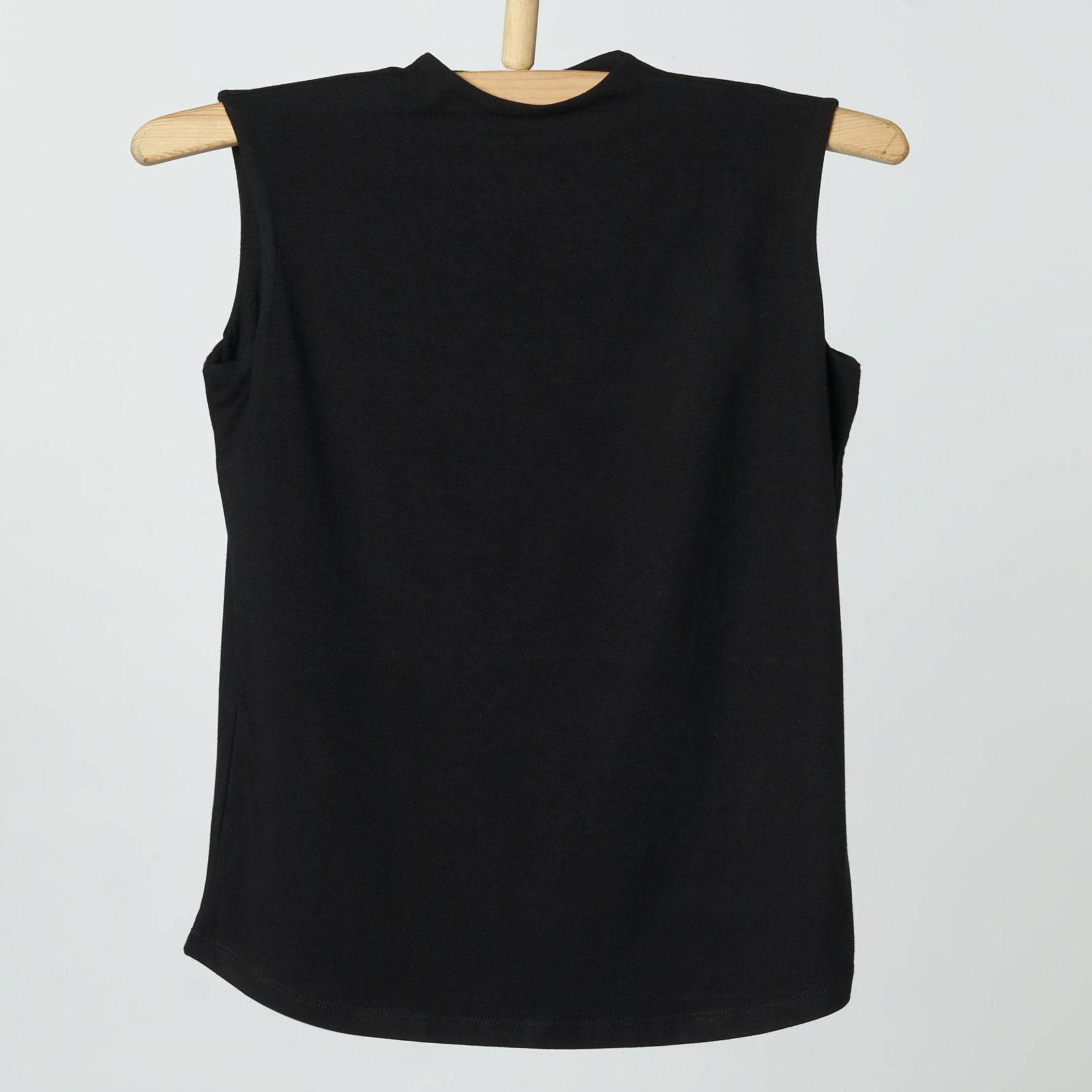 Bamboo + Premium Cotton Double Layer Short Fit Sleeveless Basic T-Shirt - Breathe