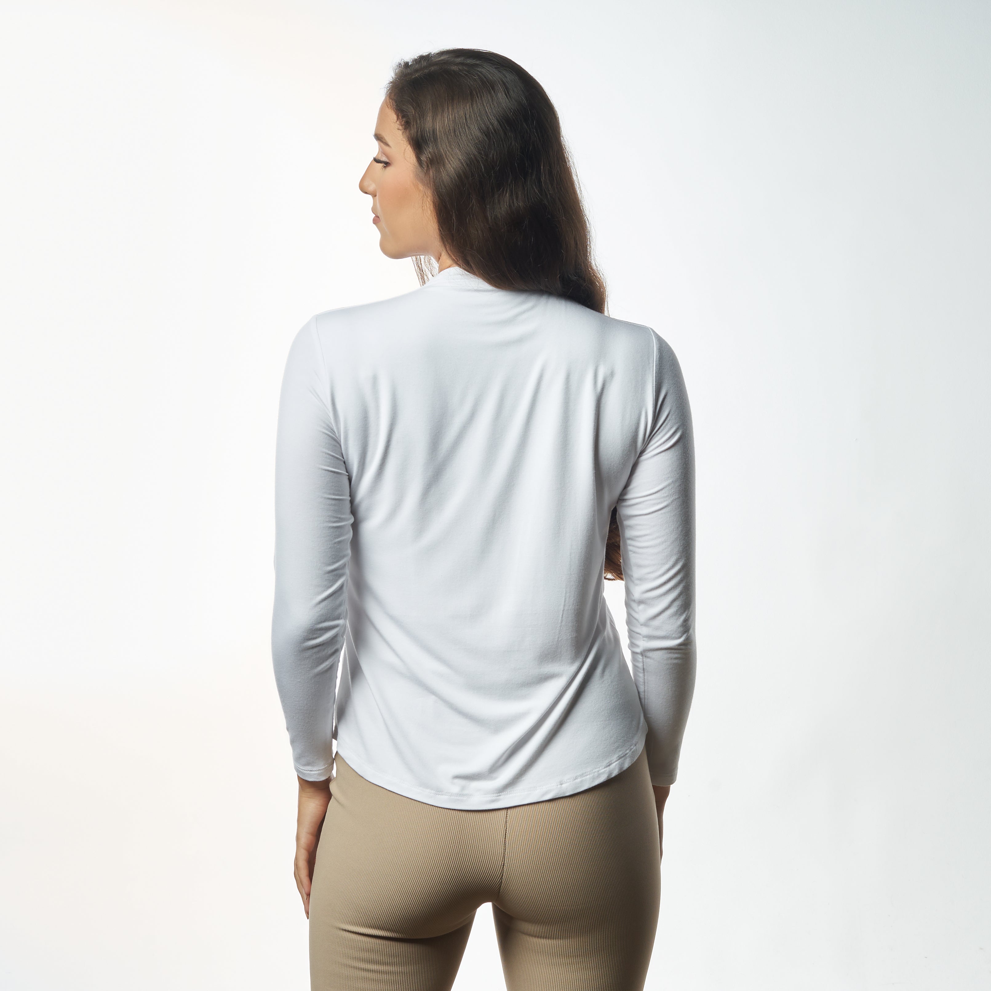 Bamboo Double Layer Long Sleeves Undershirt