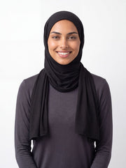 Breathe Bamboo Scarf in Black
